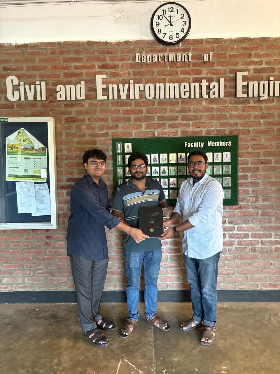 Undergraduate Thesis Defense with Co-supervisor