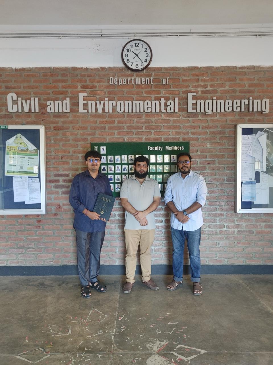 Undergraduate Thesis Defense with Supervisor